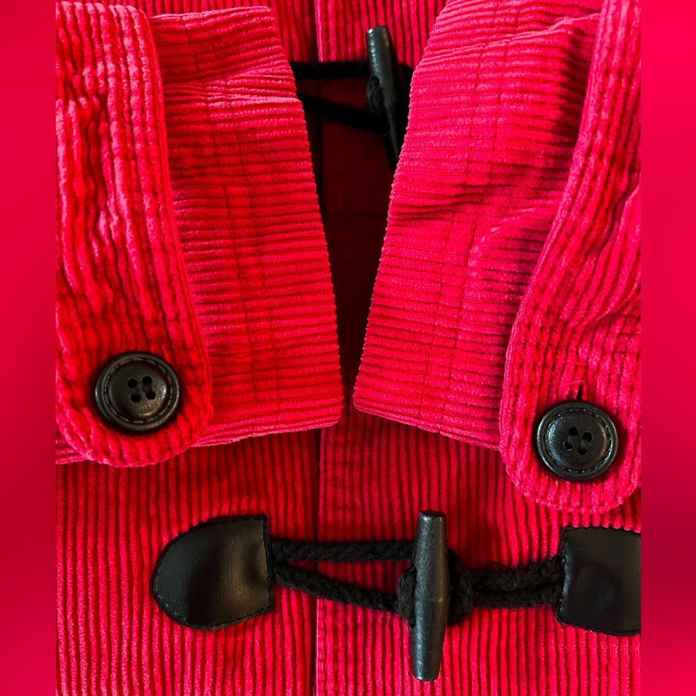 Jantzen Classics Coduroy Button Up Jacket With Po… - image 5